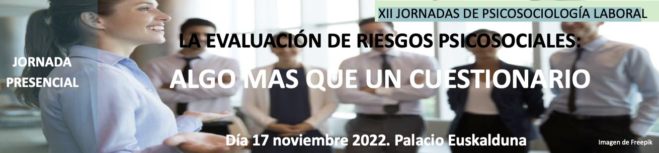 XII JORNADA DE PSICOLOGÍA LABORAL